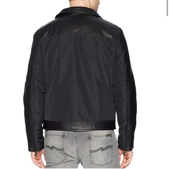 Campaign Black Leather Jacket - Large - Picture 3 of 4